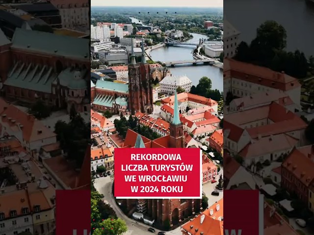 Wideo - Ilu turystów odwiedziło Wrocław? Mamy statystyki  #wroclaw #podróże