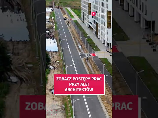 Wideo - Kiedy pojedziemy nowym odcinkiem alei Architektów? #wrocław