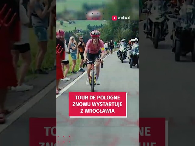 Wideo - Tour de Pologne znowu wystartuje z Wrocławia! #wroclaw #tourdepologne