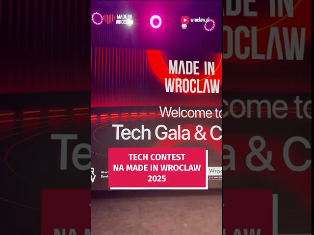 Wideo - Najlepsze wrocławskie startupy wybrane! Tech Contest na Made in Wroclaw.