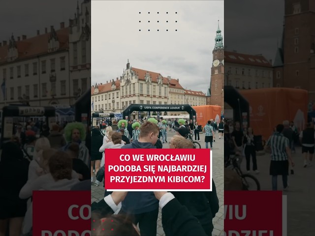 Wideo - Kibice z Hiszpanii i Anglii co mówią o Wrocławiu? #wroclaw #uefa