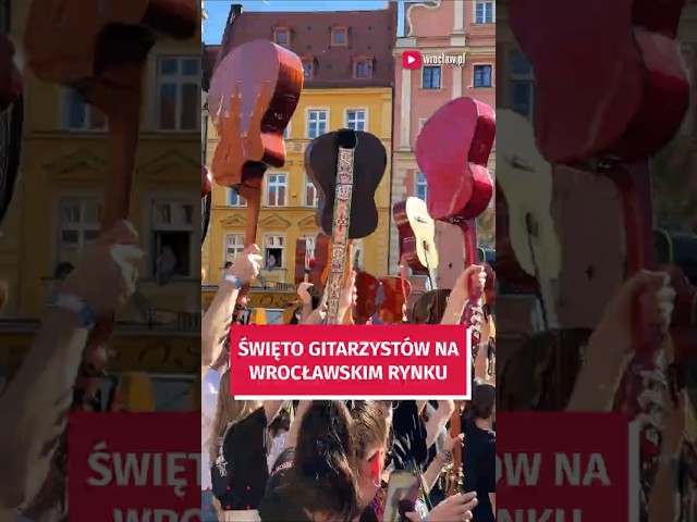 Wideo - Gitarowy Rekord Świata. Tym razem nie pobity, ale atmosfera, jak zwykle magiczna! #wroclaw