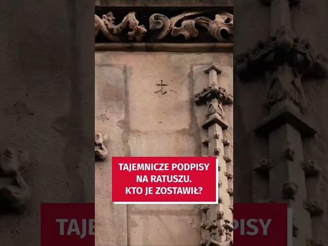 Wideo - Tajemnicze podpisy na ratuszu. Kto je zostawił? #wroclaw