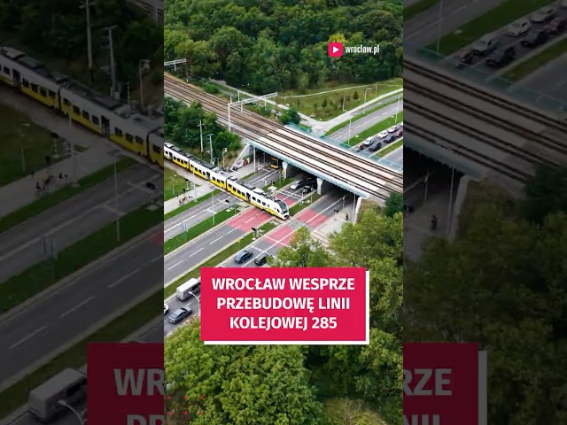 Wideo - Tramwaj na Jagodno. Jest przetarg na wyniesienie linii kolejowej nad ul. Bardzką #wrocław