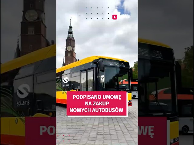 Wideo - Nowe autobusy dla Wrocławia. Co dołączył do floty MPK?