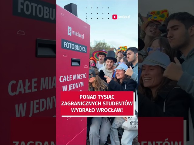 Wideo - Dlaczego studenci zza granicy wybierają Wrocław na Erasmusa? #wrocław