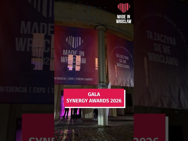 Wideo - Poznaj zwycięzców Synergy Awards 2026! Gratulujemy #wrocław