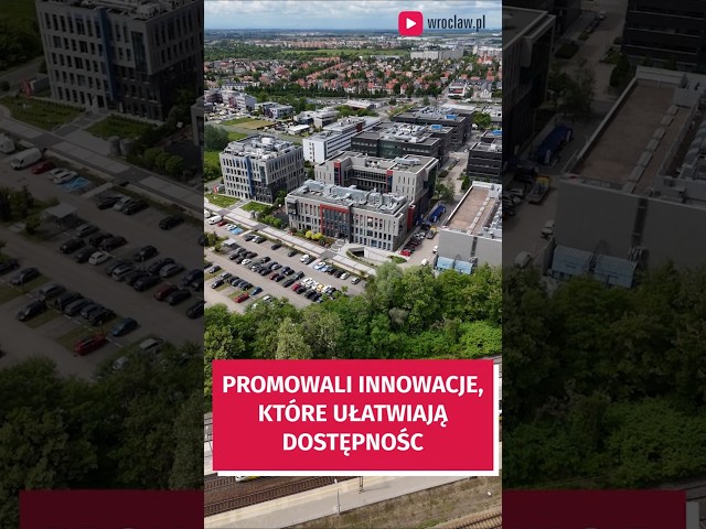 Wideo - Promowali innowacje, które ułatwiają codzienne życie osobom z niepełnosprawnościami #wroclaw