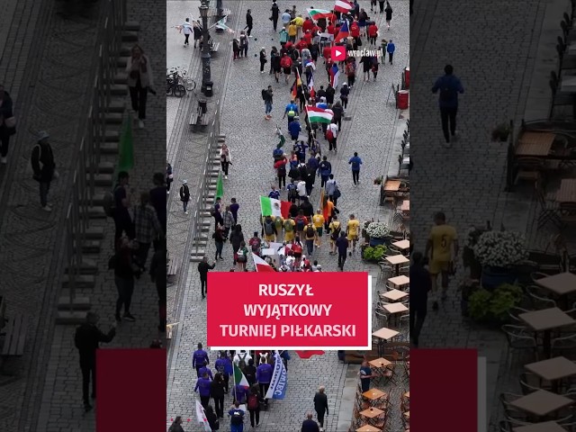 Wideo - Mnóstwo sportowych emocji na pl. Wolności. Przyjdźcie je poczuć! #wroclaw #piłkanożna