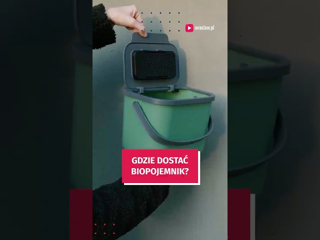 Wideo - Zgarnij pojemnik na bioodpady za darmo! W sobotę, 20.12 - sprawdź, gdzie je rozdamy #wroclaw