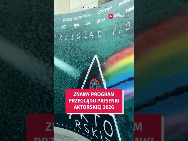 Wideo - 46. Przegląd Piosenki Aktorskiej od 20.03. Ale bilety kupisz już od najbliższej soboty! #wroclaw
