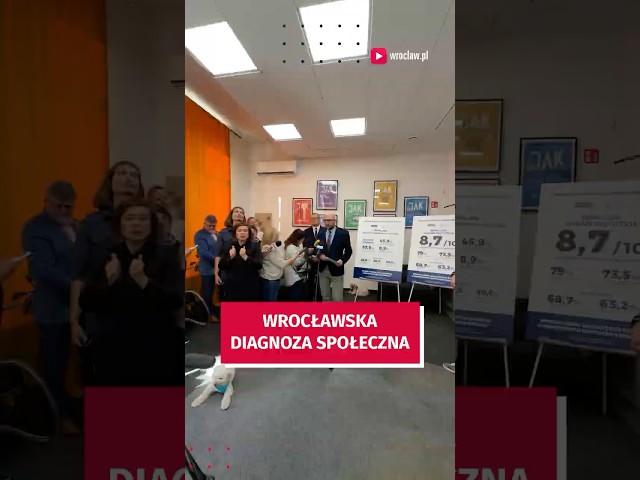 Wideo - Jak żyją Wrocławianie? Znamy wyniki Wrocławskiej Diagnozy Społecznej