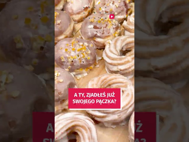 Wideo - Pochwalcie się ile pączków już dzisiaj zjedliście? Tłusty czwartek #wroclaw