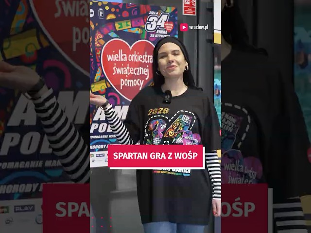 Wideo - Spartan gra z WOŚP - zobacz jakie atrakcje przygotowali w swoich obiektach #wroclaw