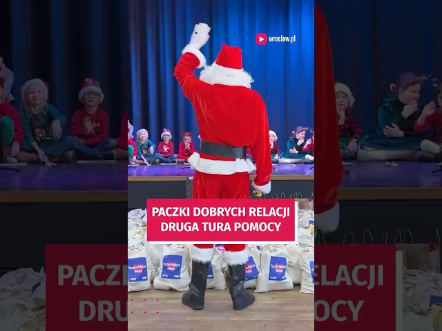 Wideo - Paczki Dobrych Relacji trafiły do MOPSu #wroclaw