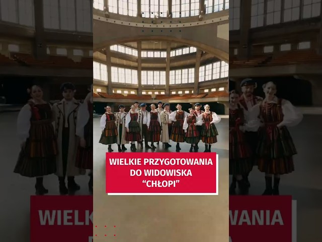 Wideo - Wielkie przygotowania do widowiska "Chłopi" w Hali Stulecia