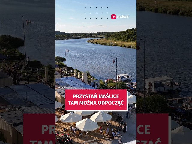 Wideo - Nowe miejsce relaksu na mapie Wrocławia. Zaraz przy moście Rędzińskim