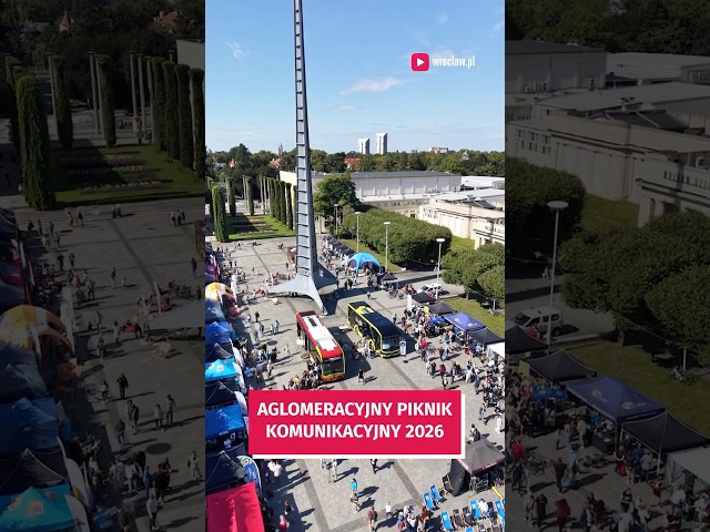 Wideo - Tak było na 2. Aglomeracyjnym Pikniku Komunikacyjnym #wrocław