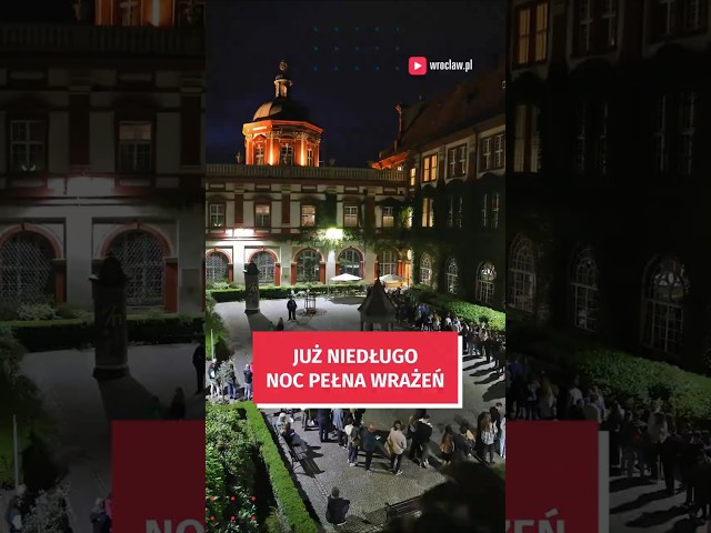Wideo - Noc Muzeów we Wrocławiu. Jakie atrakcje w tym roku? #wroclaw