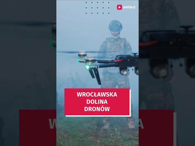 Wideo - Wrocławska Dolina Dronów. Nowe technologie dla miasta, edukacji i biznesu #wroclaw