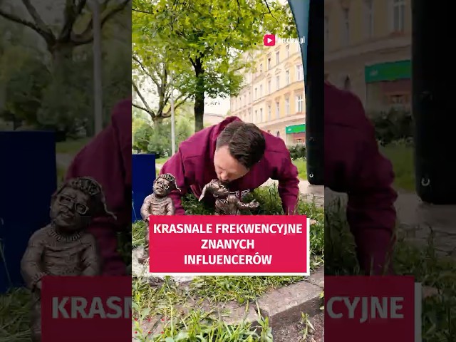Wideo - Krasnale profrekwencyjne stanęły na znanym skwerku! #wroclaw