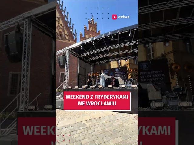 Wideo - Wyjątkowy weekend z Fryderykami we Wrocławiu! #wroclaw #fryderyki