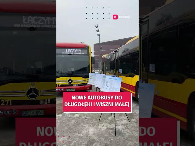 Wideo - Nowe autobusy na liniach aglomeracji już od soboty, 10 stycznia #wroclaw