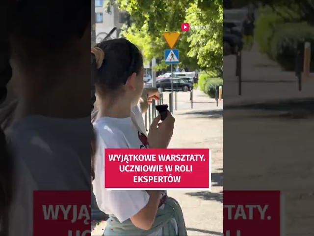 Wideo - Uczniowie ekspertami. Wyjątkowe warsztaty we wrocławskiej szkole #wroclaw