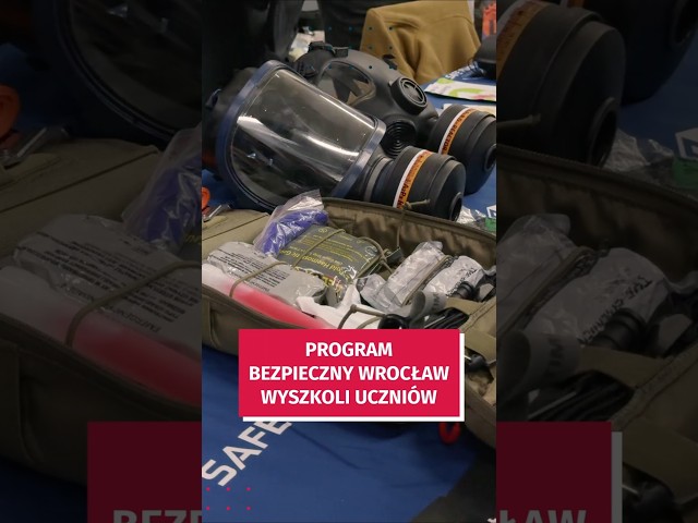 Wideo - Szkolenia "Bezpieczny Wrocław" wkraczają do szkół!