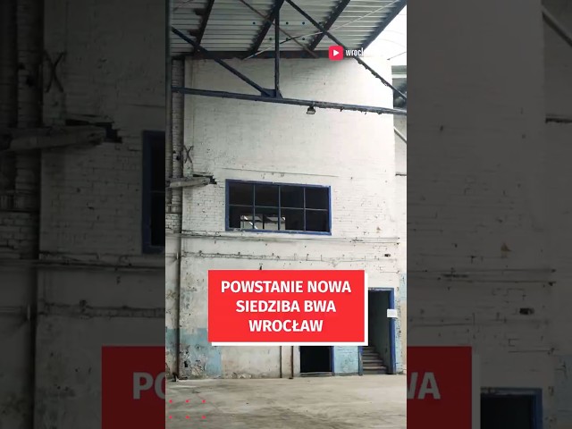 Wideo - Nowa siedziba BWA Wrocław. To tutaj powstanie  #wroclaw
