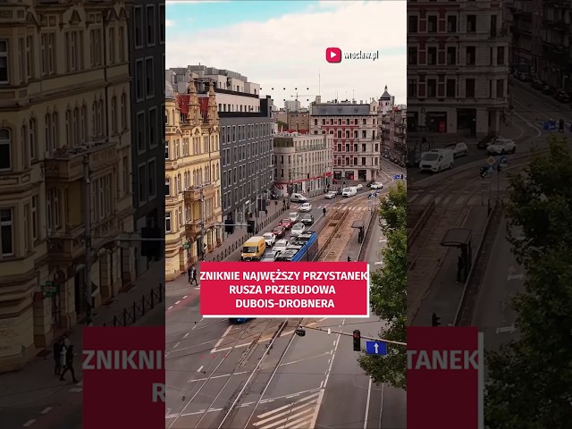 Wideo - Najwęższy przystanek we Wrocławiu wreszcie zniknie. Niebawem ruszają roboty! #wroclaw