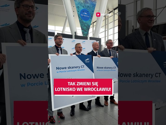 Wideo - Nowy sprzęt i większe limity na płyny w bagażu. Wrocławskie lotnisko przejdzie rewolucję