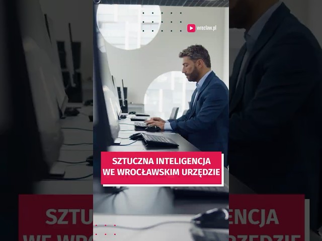 Wideo - Urzędnicy z Wrocławia wykorzystają język AI stworzony na Politechnice #wroclaw #ai