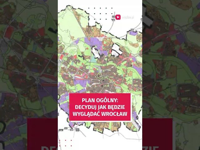 Wideo - Wiesz, że masz wpływ na to jak będzie wyglądał Wrocław? Zerknij do planu ogólnego! #wroclaw