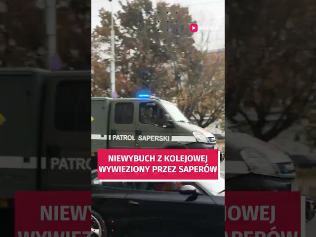 Wideo - Saperzy wywieźli niewybuch na poligon. Mieszkańcy wrócili do domów