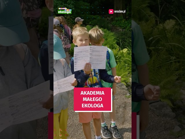Wideo - Czego uczą się dzieci podczas Akademii Małego Ekologa? Sprawdź!