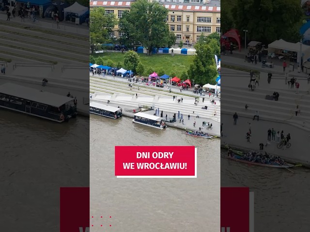 Wideo - Dni Odry startują już 22 maja! Zapraszamy nad Odrę na wspólne świętowanie #wroclaw