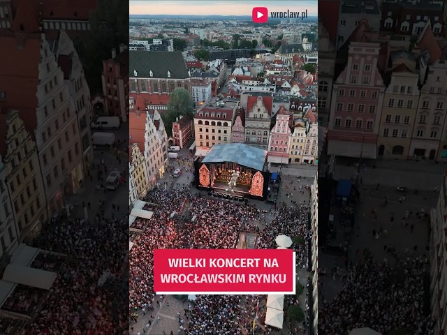 Wideo - Gwiazdy na wrocławskim Rynku! Ale to były emocje  #wroclaw