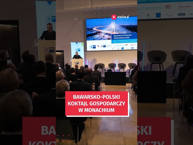 Wideo - Wrocław na spotkaniu gospodarczym w Monachium #wroclaw