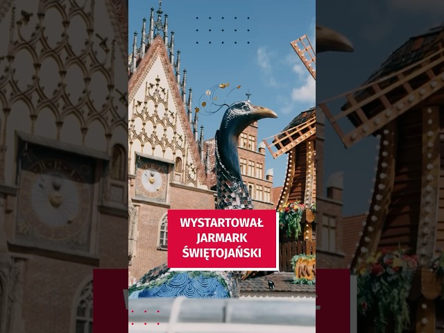 Wideo - Już jest! Jarmark Świętojański wystartował #wroclaw