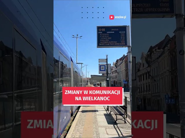 Wideo - Sprawdź jak pojadą tramwaje i autobusy w Wielkanoc