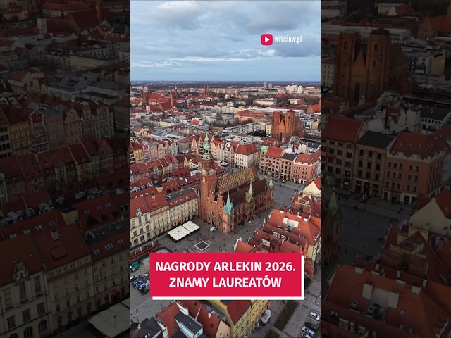Wideo - Poznajcie laureatów Nagrody Arlekin 2026. #wroclaw