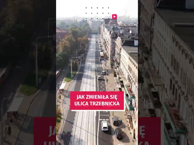 Wideo - Tak zmieniła się ul. Trzebnicka. Zobacz efekty remontu!