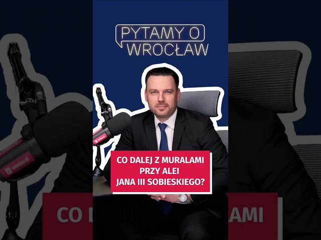 Wideo - Czy murale na wiaduktach przy Sobieskiego przetrwają remont? #wroclaw