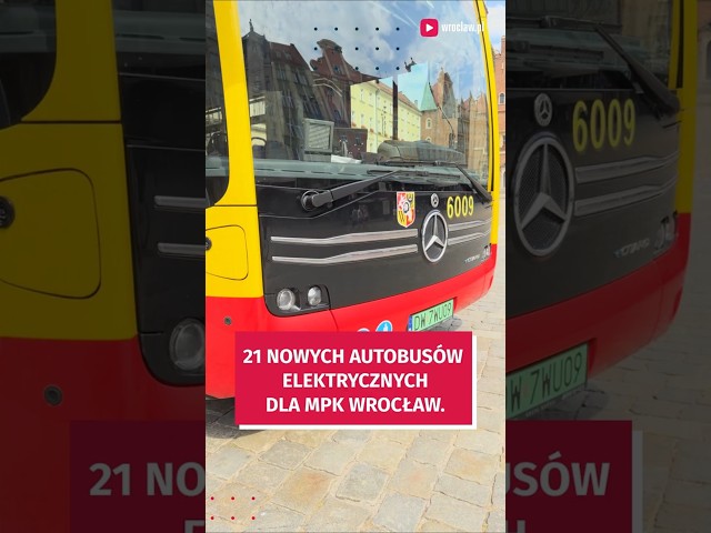 Wideo - Jest umowa na kolejne nowe autobusy dla MPK Wrocław  #wroclaw