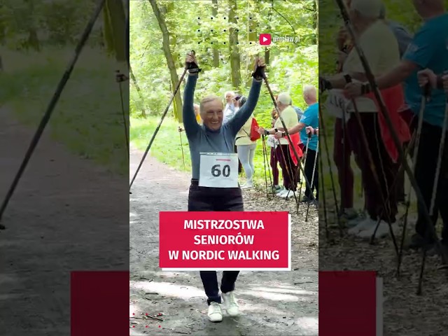 Wideo - Seniorzy rywalizowali w nordic walking. Ale energia! #wroclaw