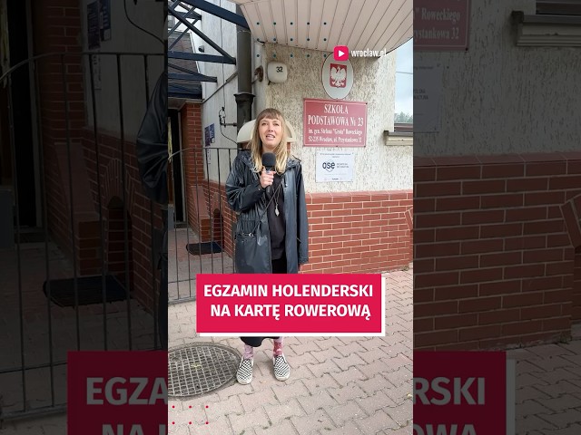 Wideo - Egzamin holenderski na kartę rowerową - jak to wygląda?