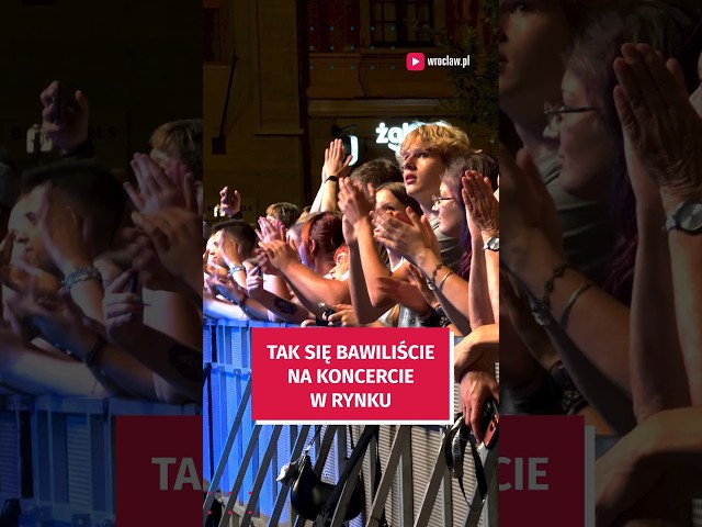 Wideo - Dobra muzyka i dużo energii. Tak się bawiliście na koncercie w Rynku
