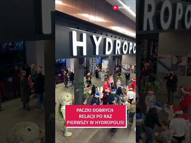 Wideo - Paczki Dobrych Relacji po raz pierwszy w Hydropolis  #wroclaw