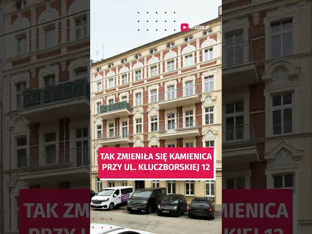 Wideo - Zobacz tę przemianę! Kolejna kamienica zachwyca po remoncie #wroclaw